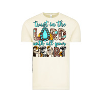 Trust In The Lord With All Your Heart Vintage Tee | Teevron