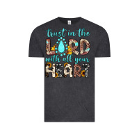 Vintage Black trust in the lord with all your heart Vintage Tee - JahusDesignShop