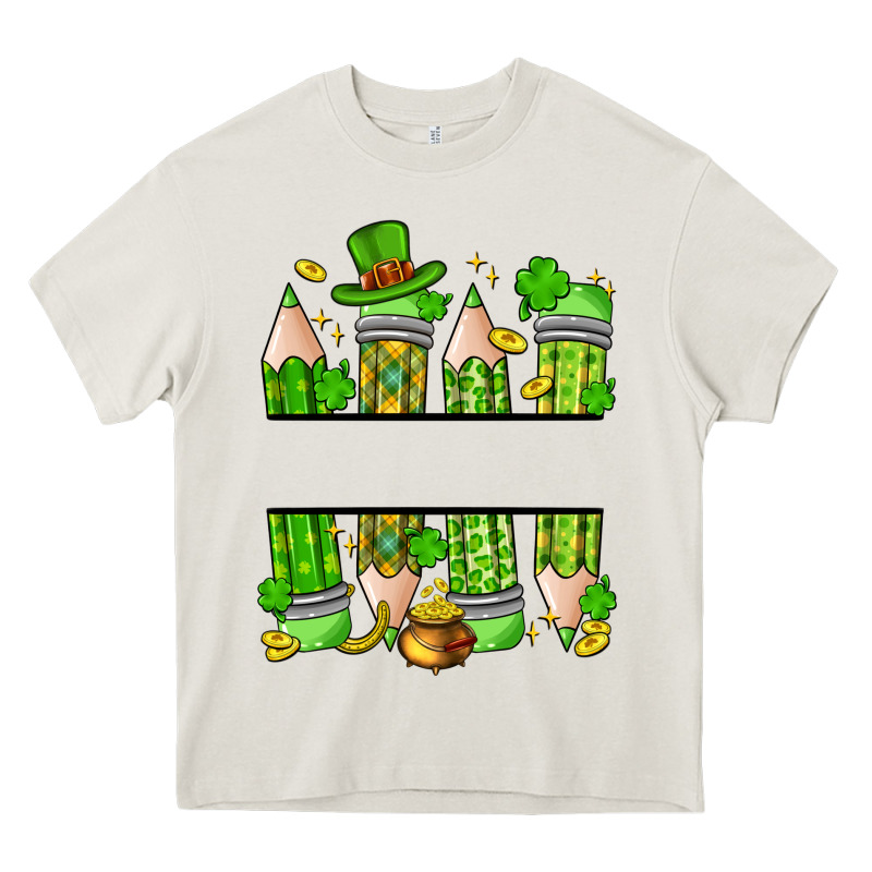 Personalized St. Patrick's Day Pencils Heavy Core Tee by Artiststas | Teevron