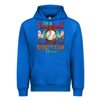 Cobalt i'm a baseball mom we don't do that Urban Hoodie - BundleAndBundleShop