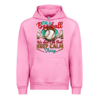 Fuchsia Pink i'm a baseball mom we don't do that Urban Hoodie - BundleAndBundleShop