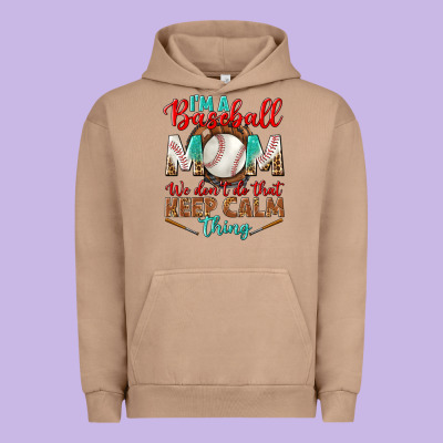 I'm A Baseball Mom We Don't Do That Urban Hoodie Designed By Bundleandbundleshop