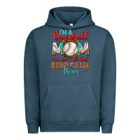 Pigment Midnight Navy i'm a baseball mom we don't do that Urban Hoodie - BundleAndBundleShop