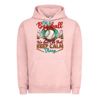 Pigment Salmon i'm a baseball mom we don't do that Urban Hoodie - BundleAndBundleShop
