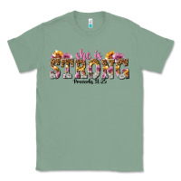 Sage she is strong proverbs 31 25 Classic Tee - NancyCooperArtShop