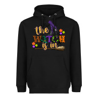 Black the witch is in Heavyweight Hoodie - CowGirlArtShop