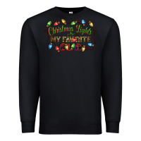Black christmas lights are my favorite color Premium Sweatshirt - CowGirlArtShop