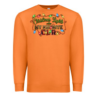 Carrot christmas lights are my favorite color Premium Sweatshirt - CowGirlArtShop