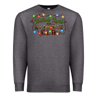 Charcoal Heather christmas lights are my favorite color Premium Sweatshirt - CowGirlArtShop
