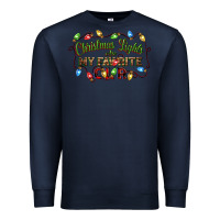 Navy christmas lights are my favorite color Premium Sweatshirt - CowGirlArtShop