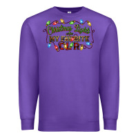 Purple christmas lights are my favorite color Premium Sweatshirt - CowGirlArtShop