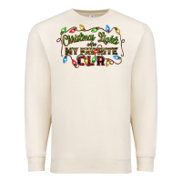 Sandshell christmas lights are my favorite color Premium Sweatshirt - CowGirlArtShop