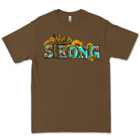 Cacao she is strong with cross Premium Tee - AdoDesignShop