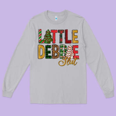 Little Debbie Slut Bbs Long Sleeve Tee Designed By Bundleandbundleshop