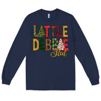 Navy little debbie slut bbs Long Sleeve Tee - BundleAndBundleShop