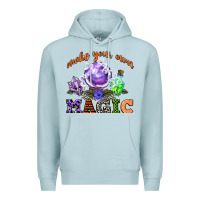 Blue Mist make your own magic Premium Hoodie - CowGirlArtShop