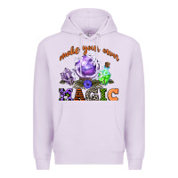 Lilac make your own magic Premium Hoodie - CowGirlArtShop