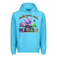 Ocean Blue make your own magic Premium Hoodie - CowGirlArtShop