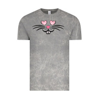 Cloud Rock bunny face easter Vintage Tee - MaliasSmallBusiness