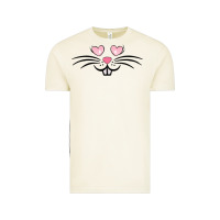 Vintage Arctic bunny face easter Vintage Tee - MaliasSmallBusiness