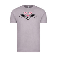 Vintage Zinc bunny face easter Vintage Tee - MaliasSmallBusiness