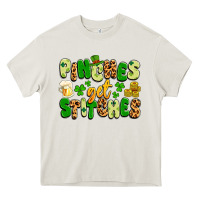 Cream pinches get stitches Heavy Core Tee - Artiststas