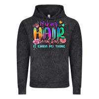 Vintage Black making hair beautiful is kinda my thing Vintage Hoodie - MaliasSmallBusiness
