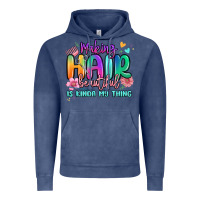 Vintage Denim making hair beautiful is kinda my thing Vintage Hoodie - MaliasSmallBusiness