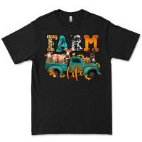 Black farm life farm animals truck Premium Tee - Jasminsmagicworld
