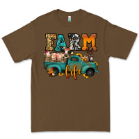Cacao farm life farm animals truck Premium Tee - Jasminsmagicworld
