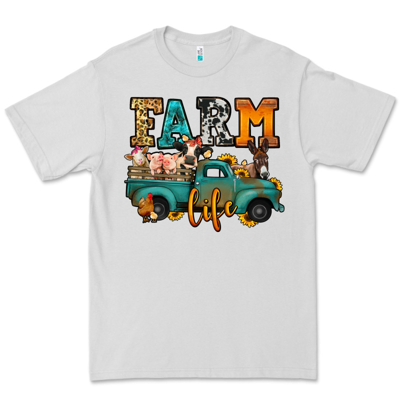 Farm Life Farm Animals Truck Premium Tee by Jasminsmagicworld | Teevron