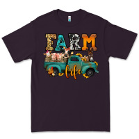 Plum farm life farm animals truck Premium Tee - Jasminsmagicworld