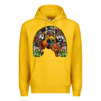 Lemon rodeo cowboy rainbow Premium Hoodie - JahusDesignShop