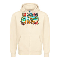 Sandshell vacation mode Zipper Hoodie - NancyCooperArtShop