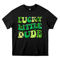 Black lucky little dude Heavy Core Tee - Artiststas