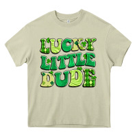 Mossy lucky little dude Heavy Core Tee - Artiststas