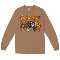 Toasted Coconut thankful mama bbs Long Sleeve Tee - BundleAndBundleShop