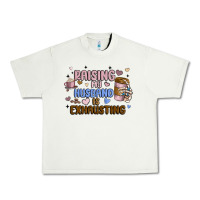 Pistachio raising my husband is exhausting Urban Heavy Tee - MaliasSmallBusiness