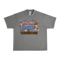 Raising My Husband Is Exhausting Urban Heavy Tee | Teevron