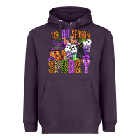 Plum tis the season to be spooky Heavyweight Hoodie - CowGirlArtShop