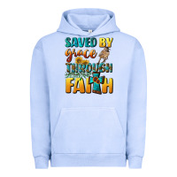 Pigment Grape Ice saved by grace through faith Urban Hoodie - BundleAndBundleShop
