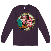 Plum kick the dust up Long Sleeve Tee - JahusDesignShop