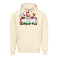Sandshell custom name christmas Zipper Hoodie - texasbilliewilder