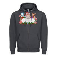 Smoke custom name christmas Zipper Hoodie - texasbilliewilder