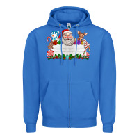 True Royal custom name christmas Zipper Hoodie - texasbilliewilder