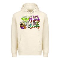 Tofu eat drink and be scary Premium Hoodie - CowGirlArtShop