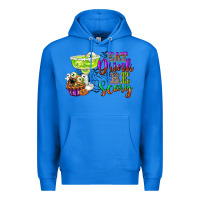 True Royal eat drink and be scary Premium Hoodie - CowGirlArtShop