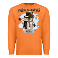 Carrot merry christmas snowman Premium Sweatshirt - CowGirlArtShop