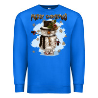 True Royal merry christmas snowman Premium Sweatshirt - CowGirlArtShop