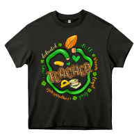 Asphalt teacher st patrick s day Heavy Core Tee - Artiststas
